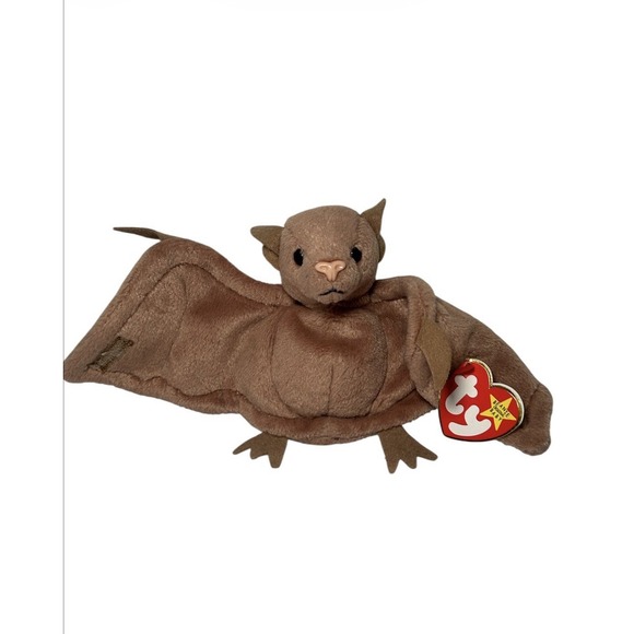 Ty Other - RARE 1996 Ty Beanie Babies "Batty" the Brown Bat with tag